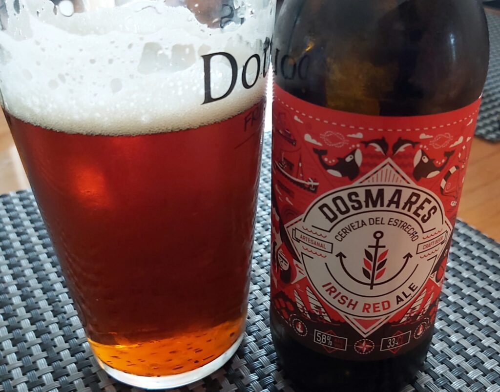 Cerveza Dosmares - 12 meses, 12 cerveceras, - Irish Red Dosmares